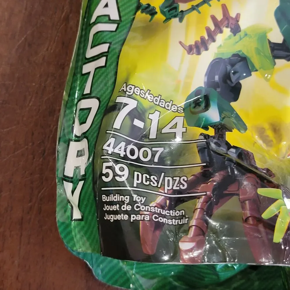Lego 44007 Hero Factory Brain Attack OGRUM New in factory sealed polybag